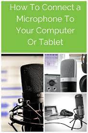 How do i set up microphone on my laptop? How To Connect A Microphone To Your Pc Computer Laptop Mac Or Ipad Microphone Recording Studio Setup Home Recording Studio Setup