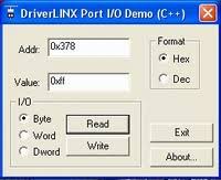 We used inpout32 and inpoutx64. Port95nt Drivers For Pc