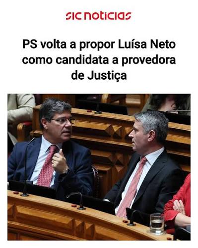PS volta a propor Luísa Neto como candidata a provedora de Justiça