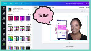 How to remove background and apply duotone to photos (canva tutorial) in this tutorial you will learn how to easily (and quickly!) remove the background of y. How To Remove And Customise A Photo Background In Canva Updated Virtuoso Assistant
