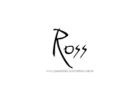 Tattoo artist between johannesburg (south africa) and reading (united kingdom) Ross Name Tattoo Designs
