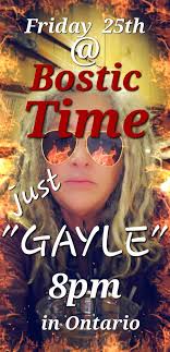 Just "Gayle" Solo Artist