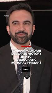 New York State assemblymember and democratic socialist Zohran Mamdani  declared victory in a speech as he is poised to win the Democratic primary  for New York City mayor, with his top challenger Andrew ...