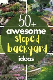 50 Best Sloped Backyard Landscaping Ideas Designs On A Budget For 2021 Sloped Backyard Sloped Backyard Landscaping Terraced Backyard