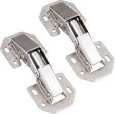 Sugatsune's hardware and specialized furniture and cabinet hinges are designed to support projects of any scale from unique storage solutions in homes to commercial and. Ilyapa Self Closing Cabinet Hinges Satin Nickel 2 Pack Surface Mount Hidden Spring Kitchen Cabinet Door Hinge Hardware Amazon Com