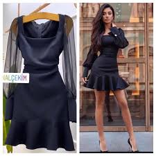 Adn Moda Adli Kullanicinin Kiyafet Takii Modelleri Panosundaki Pin 2021 Pembe Elbiseler Sifon Elbise Kadin Giyim
