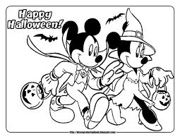 S.h., xenia, ohio walt d. Mickey And Friends Halloween 2 Free Disney Halloween Coloring Pages Learn To Coloring