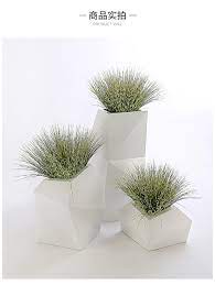 铭釜花器创意几何形花钵北欧落地白色组合花箱商场美陈艺术花盆 淘宝网 container takeout container