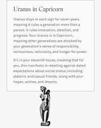 Pin By Alex Maldonado On Uranus In Capricorn Uranus In Capricorn Capricorn Astrology