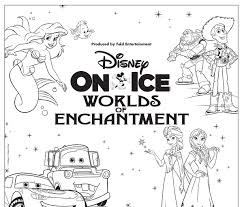 Get crafts, coloring pages, lessons, and more! Printable Disney In Ice Worlds Of Enchantment Coloring Page Life She Has