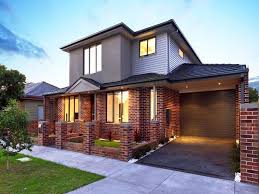 Red Brick Exterior House Color Scheme With Electric Roller Shutter Garage Door 800x600 Jpg 80 Red Brick Exteriors Brick Exterior House Red Brick House Exterior