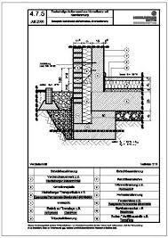 Bei einer bodenplatte fallen kosten für die notwendige auskofferung des erdreichs, für schalung, beton und bewehrung an. Cad Detail 4 7 5 Bodenplatte Sockelbereich Mit Frostschurze Mit Innendammung Heidelberger Beton Heinze De