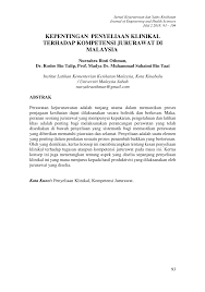 13 jenis kod kecemasan hospital di malaysia. Pdf Kepentingan Penyeliaan Klinikal Terhadap Kompetensi Jururawat Di Malaysia