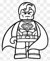Superman has a new black hairpiece which has his signature curl on it. Lego Superman Coloring Pages To Print For Kids Superman Lego Para Colorear Free Transparent Png Clipart Images Download