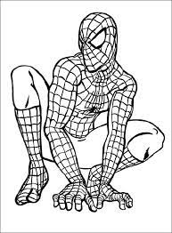 Our spiderman coloring pages are a simple and easy way to encourage and enhance creative expression. Spider Man Line Drawing For Little Boys Coloring Pages Avengers Coloring Pages Spiderman Coloring Superhero Coloring