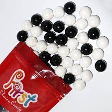Firstchoicecandy Black White 1 Inch Gumballs 1 Pound Bag Buy Online In Bahamas First Choice Candy Products In Bahamas See Prices Reviews And Free Delivery Over Bsd80 Desertcart