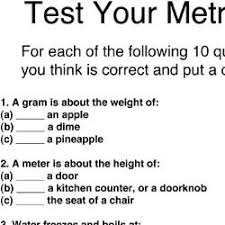 Then you probably can't resist the mystery of a good puzzle. Metric Puzzles And Quizzes Us Metric Association
