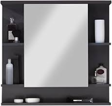 Sie suchen einen stylischen badezimmerschrank, der nicht zu viel platz wegnimmt? Trendteam Smart Living Badezimmer Spiegelschrank Spiegel Tetis 72 X 76 X 20 Cm In Korpus Graphit Dunkelgrau Front Weiss Mit Viel Stauraum Amazon De Kuche Haushalt