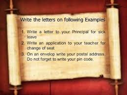 How to write a formal letter to principal. Composition 1 Letter Writing Ppt Video Online Download