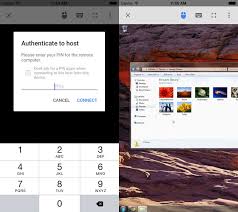 You will need to download the chrome remote desktop app to use your mobile device for remote access. Chrome Remote Desktop Allows Access To Pc From Iphone