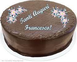 Buon Compleanno Francesco Torta Buono Compelanno Collection Immagini