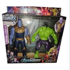 So, did hulk lost his height after all? The Avengers Thanos Vs Hulk Action Figure 10 In Height Shopee Philippines