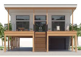 Explore our modern home blueprints to find your dream home! Casa Para Manzanillo Coastal House Plans Carriage House Plans Stilt House Plans