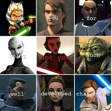Someone Aced This Meme Star Wars Ahsoka Star Wars Fandom Star Wars Jokes