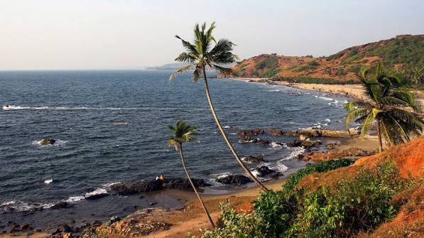 Vagator Beach in North Goa