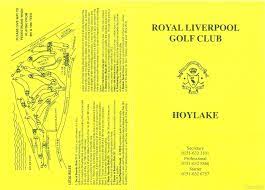 They were created to be a demanding test of golf and remain so and they lie at the very heart of the history and development of golf in great britain. Royal Liverpool Golf Club Course Profile Course Database