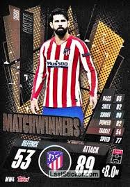 Diego costa ➤ sans club depuis 1 janv. Card Mw4 Diego Costa Topps Uefa Champions League 2020 2021 Match Attax Laststicker Com