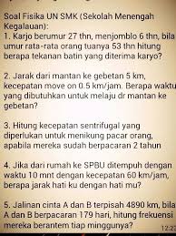 Isikan data di bawah atau klik salah satu ikon untuk log in: Soal Fisika Yang Lucu Jawabanku Id
