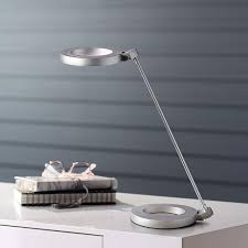 Dillon Silver Ring Modern Led Desk Lamp 60e41 Lamps Plus