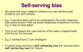 The key thing to remember is that biases limit our learning. Image Result For Fundamental Attribution Error Actor Observer Bias Fundamental Attribution Error Psychology Self Esteem