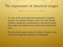 Dissolved oxygen determination methods have been found to vary widely in their sensitivity, susceptibility to electrode poisoning by the presence of. Dissolved Oxygen In Water Ppt Download