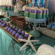404 Likes 36 Comments Platinum Candy Buffets Platinumcandybuffets On Instagram The Little M Sea Birthday Party Ariel Birthday Party Mermaid Theme Party