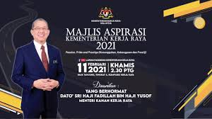 Kementerian kerja raya malaysia, kuala lumpur, malaysia. Kementerian Kerja Raya Malaysia Majlis Aspirasi Kementerian Kerja Raya 2021 Facebook