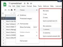 Tap the highlighted column again so. Can You Make A Row Sticky In Google Sheets