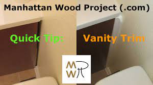17 Vanity Trim Manhattan Wood Project Youtube