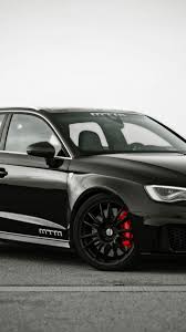 You can install this wallpaper on your desktop or on your mobile phone. Download Wallpaper 1440x2560 Audi Rs3 Mtm Side View Black Qhd Samsung Galaxy S6 S7 Edge Note Lg G4 Hd Background