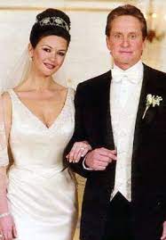 Michael Douglas And Catherine Zeta Jones Wedding Celebrity Bride Celebrity Weddings Celebrity Wedding Photos