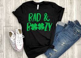 Bad Boozy St Patrick S Day T Shirt
