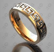 Versace Mens Wedding Ring Wedding Sets Women Rings Custom Etsy Mens Gold Rings Unique Gold Wedding Rings Mens Silver Rings