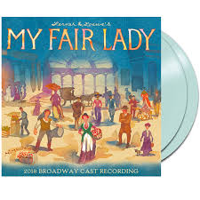 The broadway cast recording of the musical my fair lady was released as an album on april 2, 1956. My Fair Lady Vinyl Broadway Records