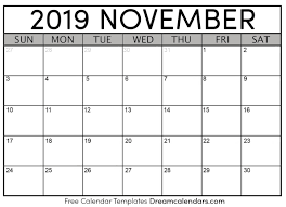 We did not find results for: Download Printable November 2019 Calendars