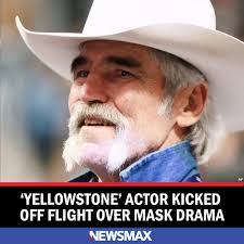 Yellowstone" actor Forrie J. Smith said he was removed from a flight after  refusing to sit next to a passenger who was wearing a face mask. More:  https://bit.ly/4auzdU2
