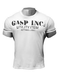 Basic Utility Tee By Gasp Wear Colour White Iafstore Com