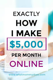 How much money should you save every month? 7 Ways I Make 5000 Extra Per Month Online What Mommy Does