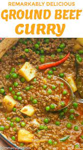 Ground Beef Curry Healthy Recipe Easyrecipe Easydinner Curry Dinner Lowcarb Minced Beef Recipes Beef Recipes Recipes