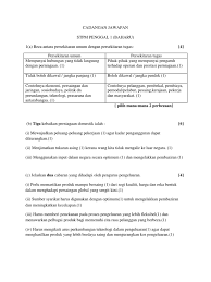 Membayar cukai pendapatan, tidak terlibat dalam aktiviti. Percubaan Stpm Baharu 2012 2013 Skema Pengajian Perniagaan Penggal 1